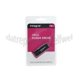 Foto van Integral Memory stick 128GB USB Flash Drive Zwart USB 3.0 