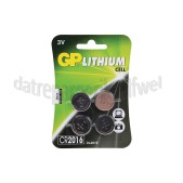 Foto van GP Batterij Knoopcel CR2016 3V DL2016 Lithium 
