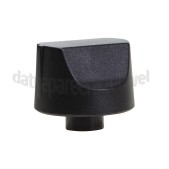 Foto van Zanussi Knop Gasknop, zwart ZGG62414, ZGX65414, RGG6741 