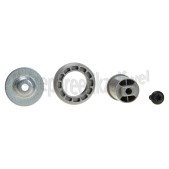 Foto van Bosch Wiel Van geleider, onder SMV58L00EU, SN25L200EU 