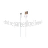 Foto van Apple Lightning cable USB kabel naar lightning, wit 0.5m Apple 8-pin Lightning connector 