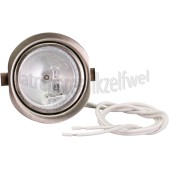 Foto van Atag Lamp Spot, compleet, Chroom rand WS9011LMUU, A4422TRVS, ISW870RVS 