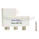 Foto van Braun Telecom Verdeel element Radio-TV-modem verdeler CAI huisinstallatie 