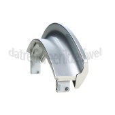Foto van Bosch Deurgreep Gebogen, zilver WD14H421, WD14H541 