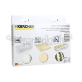 Foto van Karcher Doekenset Microvezel Doekenset Badkamer Voor alle Karcher stoomreinigers (m.u.v. SC952) 