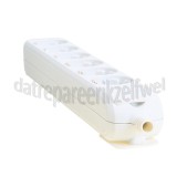 Foto van Tafelcontactdoos Randaarde 6 Voudig monteerbaar, zonder snoer Max. 3500W 