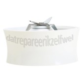 Foto van Kenwood Sikkelmes Van blender, Wit 0WFP9250, 0WBL3350 