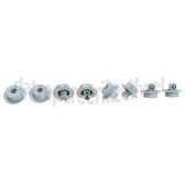 Foto van AEG Wiel Wielenset van onderkorf, 8 stuks ESF6700, F88702 
