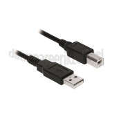 Foto van USB Kabel USB A Male - USB B Male Versie 2.0, 3.0 Meter 