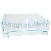 Foto van Liebherr Groentelade 480x148x410mm, Transparant, Boven, Bedrukt KB365021001, KB365021D088, KB365020006 