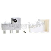 Foto van Braun Telecom Verdeel element Push on IEC 3-weg splitter CAI huisinstallatie 
