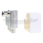 Foto van Braun Telecom Verdeel element Push on IEC 3-weg splitter CAI huisinstallatie 