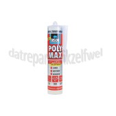 Foto van Bison Lijm Poly Max Crystal Express, Transparant Montage en afdichten 