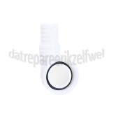 Foto van Sanitair Tuitje 90 graden Voor afvoerslang 19-22 mm. 