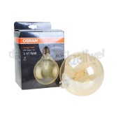 Foto van Osram Ledlamp Vintage 1906 LEDlamp Globe 51 6,5W, 720 Lumen, 2400K 
