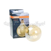 Foto van Osram Ledlamp Vintage 1906 LEDlamp Globe 55 6.5W, 725 Lumen, 2400K 