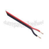 Foto van Snoer Luidsprekersnoer 2x4mm2 Rood/Zwart Haspel 