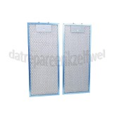 Foto van Pelgrim Filter Metaal vetfilter -2 stuks- SLK980RVS 
