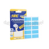 Foto van HPX Tape Powerpads, dubbelzijdige bevestigingspads Alle ondergronden 