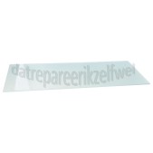 Foto van Novy Glasplaat voor afzuigkap 508x203mm 603, D604, 613, 614, D603, D613, D613-1, D614 