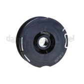 Foto van Black & Decker Spoelklos Spoelklos voor grastrimmer, grijs/zwart GL701, GL716, GL720, GL741 