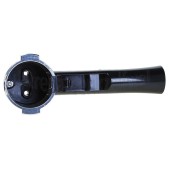 Foto van DeLonghi Filterhouder Zeefhouder, Zwart/chroom ECO310, BAR14, EC200 