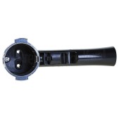 Foto van DeLonghi Filterhouder Zeefhouder, Zwart/chroom ECO310, BAR14, EC200 