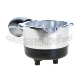 Foto van DeLonghi Filterhouder Zeefhouder, Zwart/chroom ECO310, BAR14, EC200 