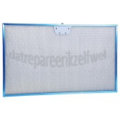 Foto van AEG Filter Aluminium, 506x300mm EFC62380OX, Ikea Luftig 