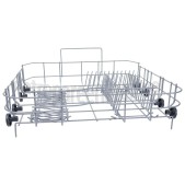 Foto van AEG Korf Onderkorf compleet met wielen, donkergrijs ESF6212LOW, Ikea Rengora, F45502W0 