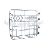 Foto van AEG Korf Onderkorf compleet met wielen, donkergrijs ESF6212LOW, Ikea Rengora, F45502W0 