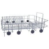 Foto van AEG Korf Onderkorf compleet met wielen, donkergrijs ESF6212LOW, Ikea Rengora, F45502W0 