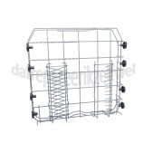Foto van AEG Korf Onderkorf compleet met wielen, donkergrijs ESF6212LOW, Ikea Rengora, F45502W0 