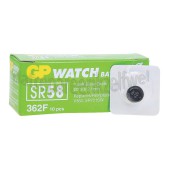 Foto van GP Batterij knoopcel zilveroxide 1,55V SR58 362 SR721SW 