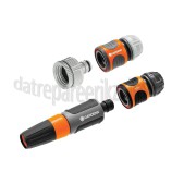 Foto van Gardena Sproeistuk Startset compleet Kraanstuk, adapter, slangstuk, waterstop en tuinspuit 
