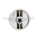 Foto van Pelgrim Knop Gasknop, zilver GK417RVSA1E, GK465RVSA1E 