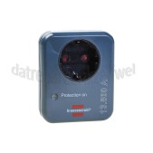 Foto van Brennenstuhl Adapter Beveiligingsadapter 13.500A, grijs Overspanning 