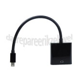 Foto van Easyfiks Displayport Kabel Mini DisplayPort Male naar VGA Female Adapterkabel 0.2 Meter, zwart 