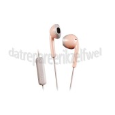 Foto van JVC Hoofdtelefoon Retro oordopjes, roze taupe Afstandsbediening met microfoon 