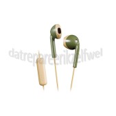 Foto van JVC Hoofdtelefoon Retro oordopjes, khaki beige Afstandsbediening met microfoon 