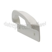 Foto van Deurgreep Wit verticaal Santo1443 