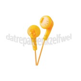 Foto van JVC Hoofdtelefoon Gumy, In Ear met krachtig geluid Oranje met 1 meter snoer 