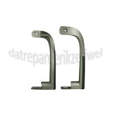 Foto van Beko Handgreep Grijs, 2 stuks CSE34001XFF 