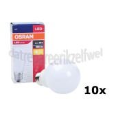 Foto van Osram Ledlamp Standaard LED Value A60 9,5W E27 806lm 2700K Frosted (60W) 