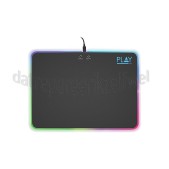 Foto van Play Matje Gaming muismat met RGB-verlichting Geschikt voor alle gaming muizen 