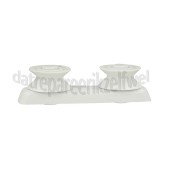 Foto van Whirlpool Wiel Korfgeleider ADG4551, ADP750, ADG850 