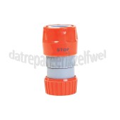 Foto van Talen Tools Koppeling Snelkoppeling met stop en slanghouder 12-18mm, 1/2"" 