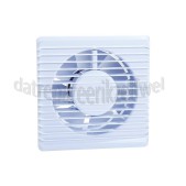 Foto van Ventilator Ventilator met timer Vochtige ruimtes, diameter 125mm 