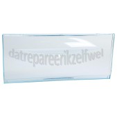 Foto van Liebherr Frontpaneel Van lade, transparant G241322D168, GI192323A103 