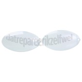 Foto van Glaasje Van lamp 100x54mm ZHC94ALU,ZHG511G, 